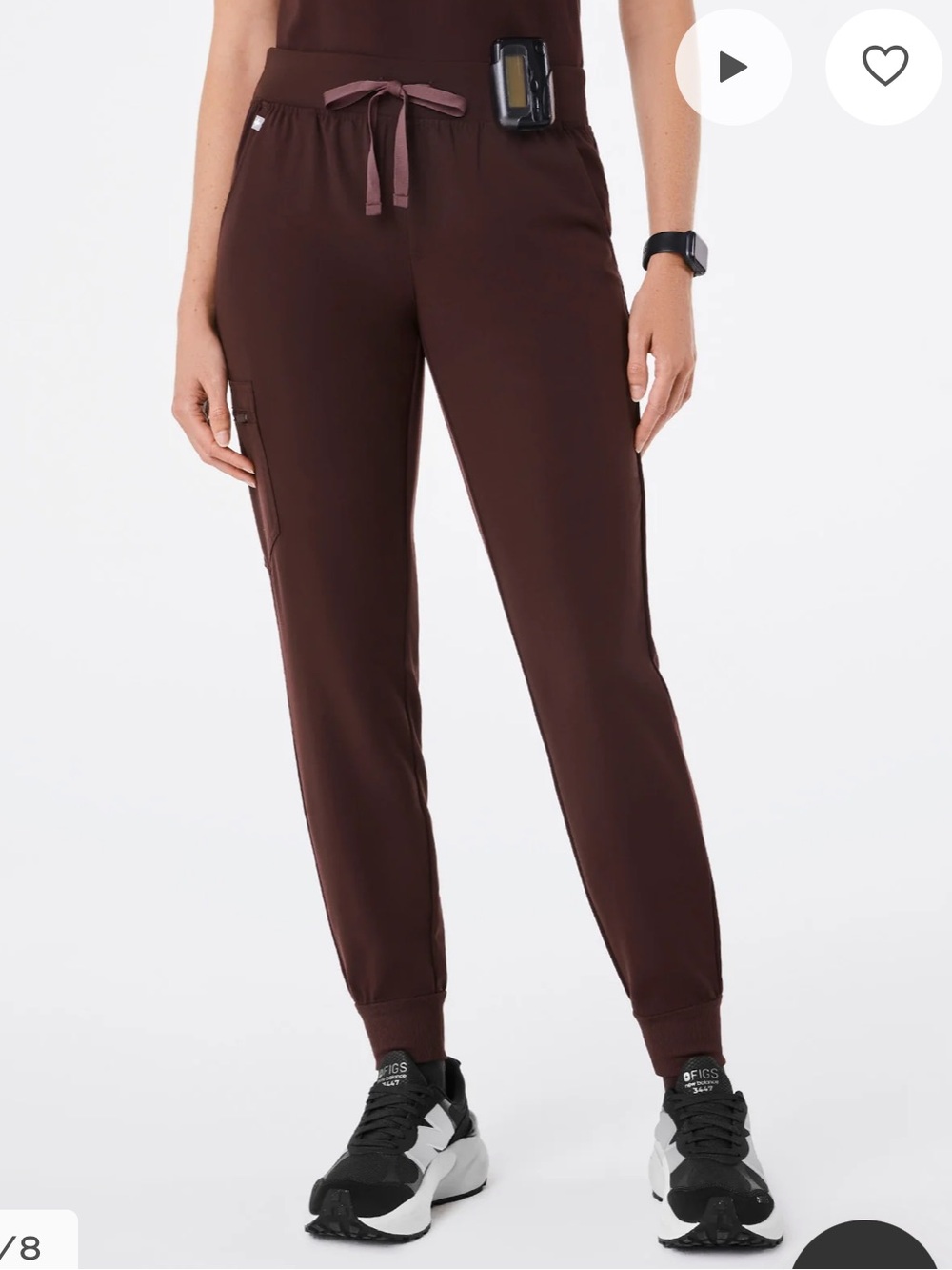 FIGS LIMITED EDITION ESPRESSO ZAMORA JOGGERS